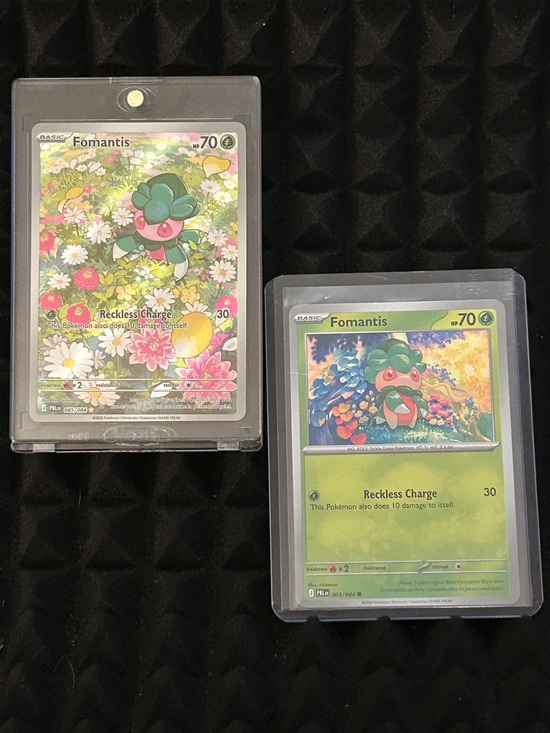 Pokemon Other - Pokémon TCG Fomantis Full Illustration plus Bonus Cards